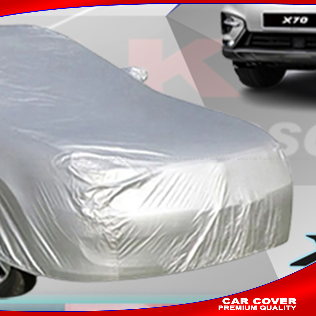 PROTON X70 Waterproof Dustproof Lightweight Exterior Car Cover Car Body Cover Silver Color CAR COVER AKTC auto accessoriesonline shop bangladeshothoba.com