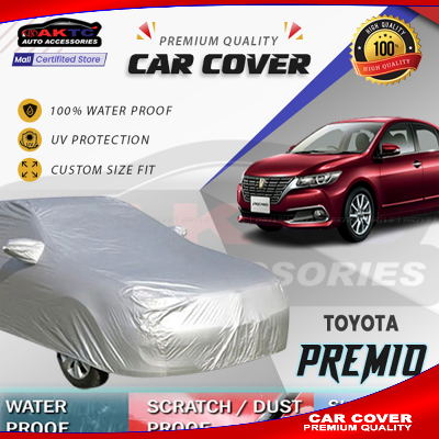 TOYOTA ALLION/PREMIO/UNIVERSAL SEDAN CAR Waterproof Dustproof Lightweight Exterior Car Cover Car Body Cover Silver Color CAR COVER AKTC auto accessoriesonline shop bangladeshothoba.com