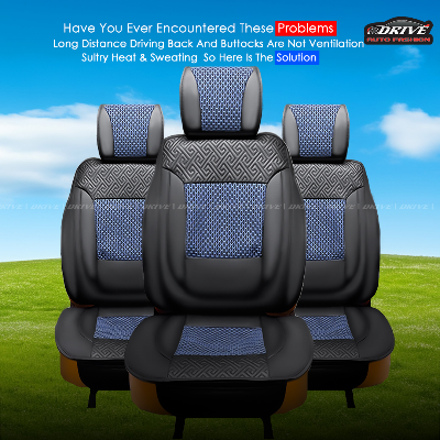 PVC Leather Car Seat Cushion |  Luxurious  Car Seat Cover | Anti Slip Universal size ,Front Car Seat cushion, Breathable ,  Car Seat Protector -1 PC AKTC auto accessoriesonline shop bangladeshothoba.com