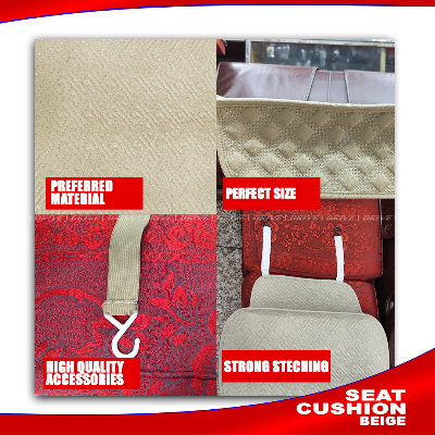 Car Half Seat Cushion,CAR SEAT COVER | Seat cushion-3 pc AKTC auto accessoriesonline shop bangladeshothoba.com