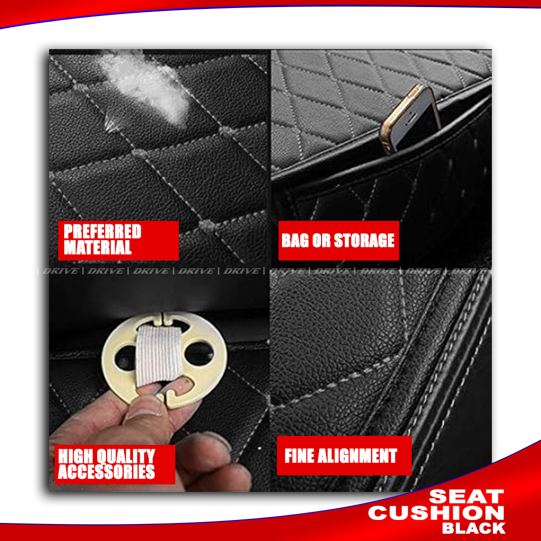 Car Half Seat Cushion,CAR SEAT COVER | Seat cushion-3 pc AKTC auto accessoriesonline shop bangladeshothoba.com