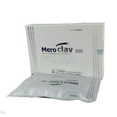 Picture of MEROCLAV 500MG