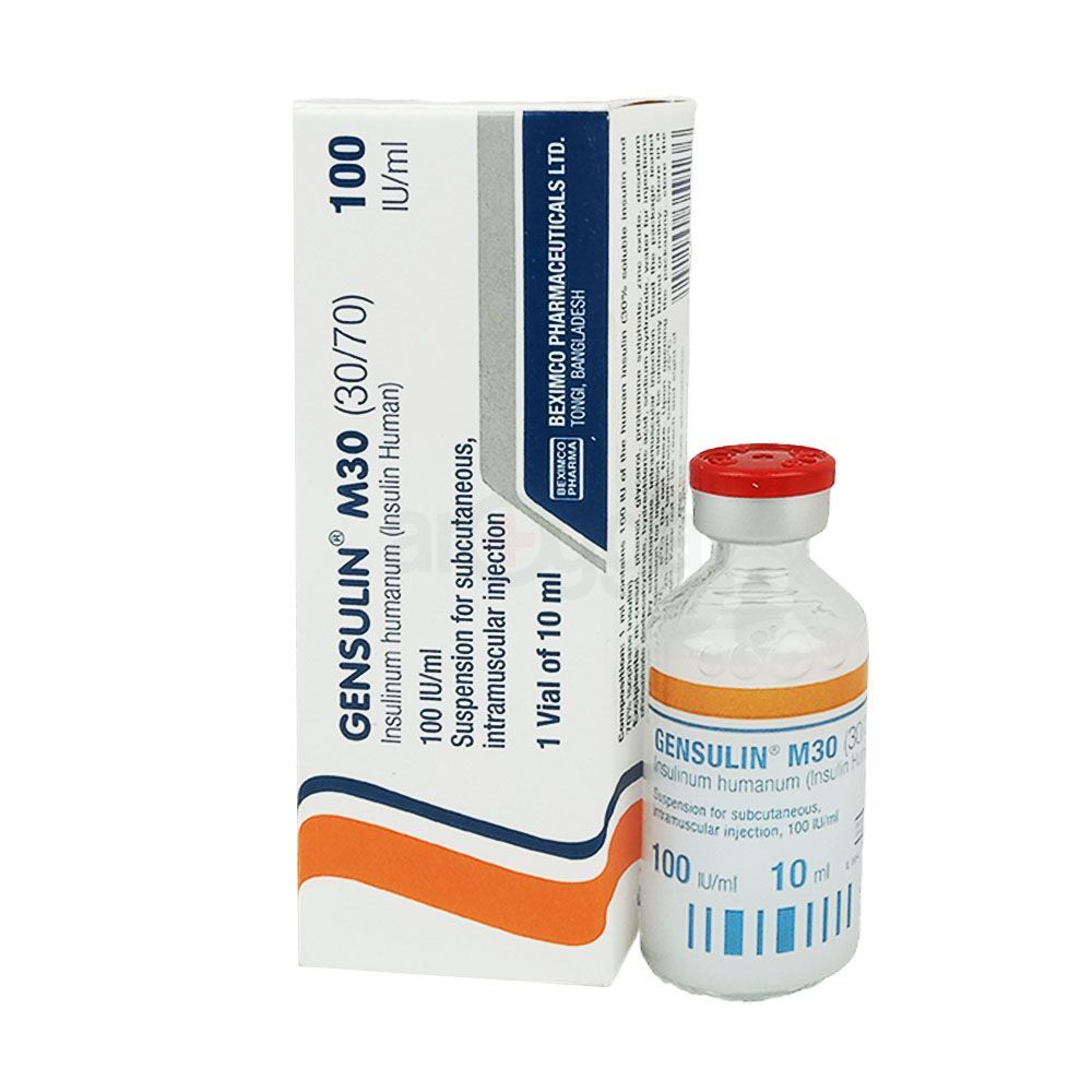 Picture of GENSULIN M 10ML VAIL