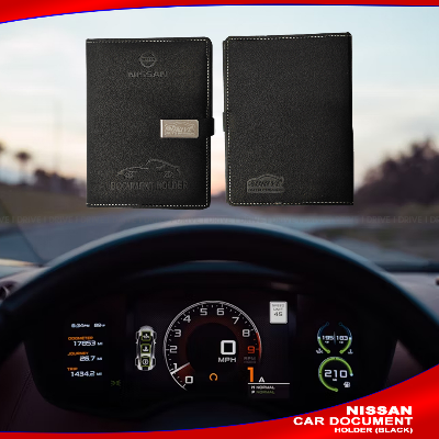 NISSAN CAR DOCUMENTS HOLDER ,CAR PAPER BAG, DOCUMENT COVER, CAR DOCUMENTS POUCH,Vehicle Document holder,Bike or Car Document Holder or Paper Holder-NISSAN AKTC auto accessoriesonline shop bangladeshothoba.com