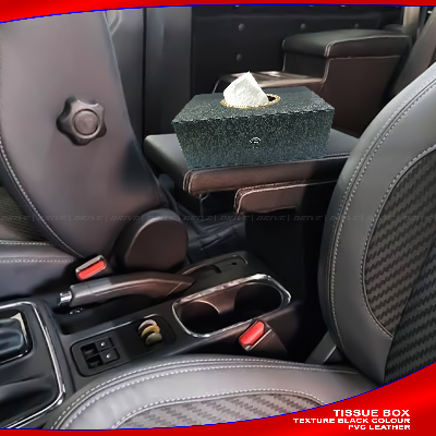 Tissue Box For Cars, car tissue box, PVC eather tissue box-BLACK AKTC auto accessoriesonline shop bangladeshothoba.com