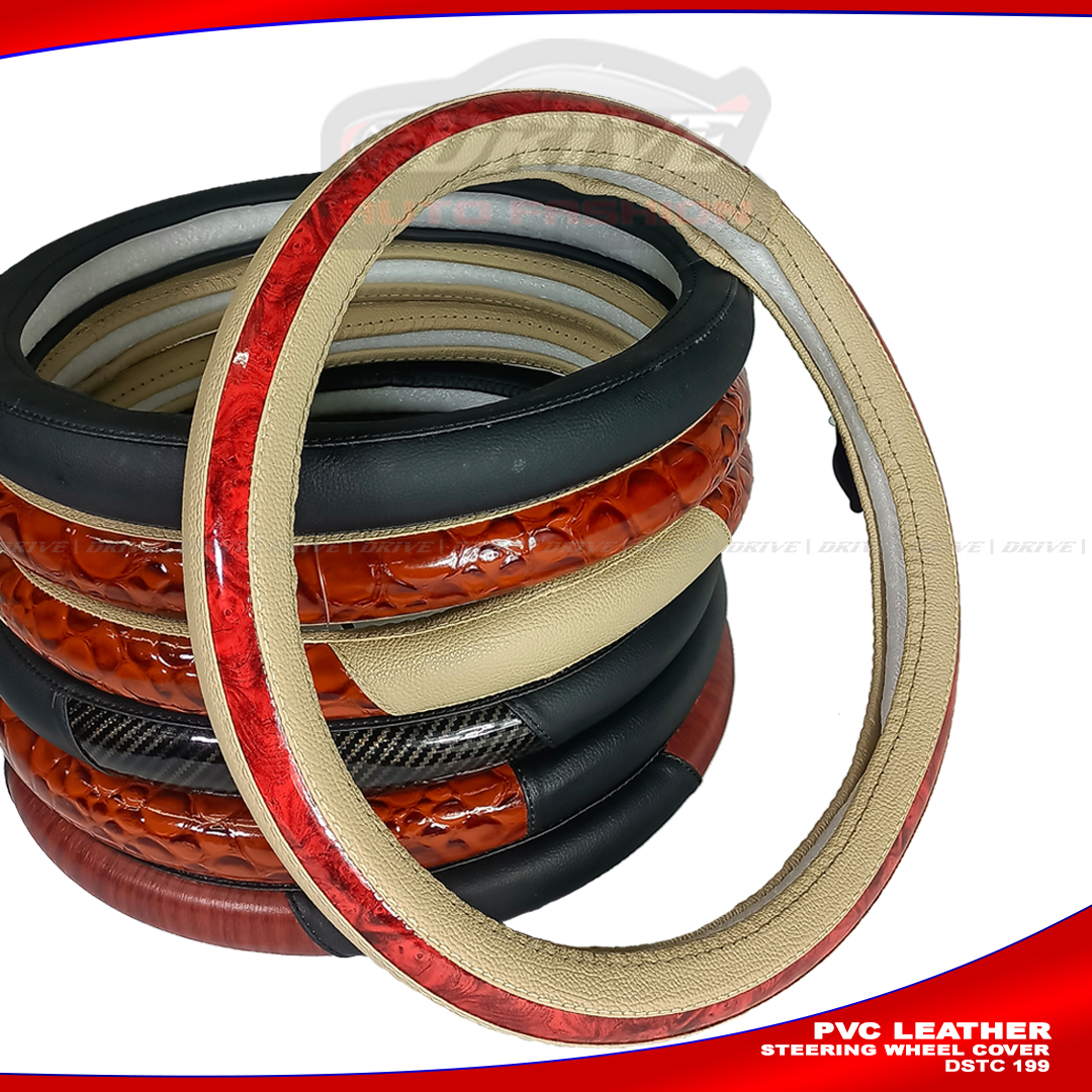 PVC Leather Car Steering Cover | DRIVE Car Steering Wheel Cover  AKTC auto accessoriesonline shop bangladeshothoba.com