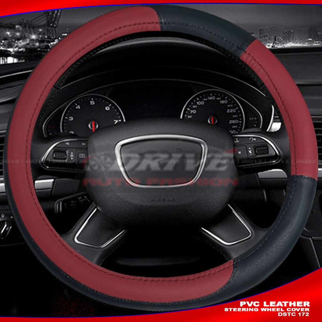 PVC Leather Car Steering Cover | DRIVE Car Steering Wheel Cover  AKTC auto accessoriesonline shop bangladeshothoba.com