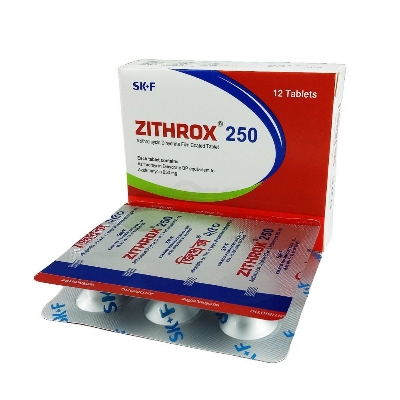 Picture of Zithrox 250mg Tablet