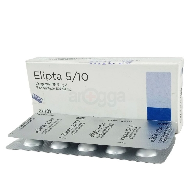 Picture of Elipta 5/25mg Tablet