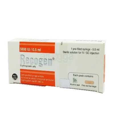Picture of Recogen 5000IU IV/SC Inj.