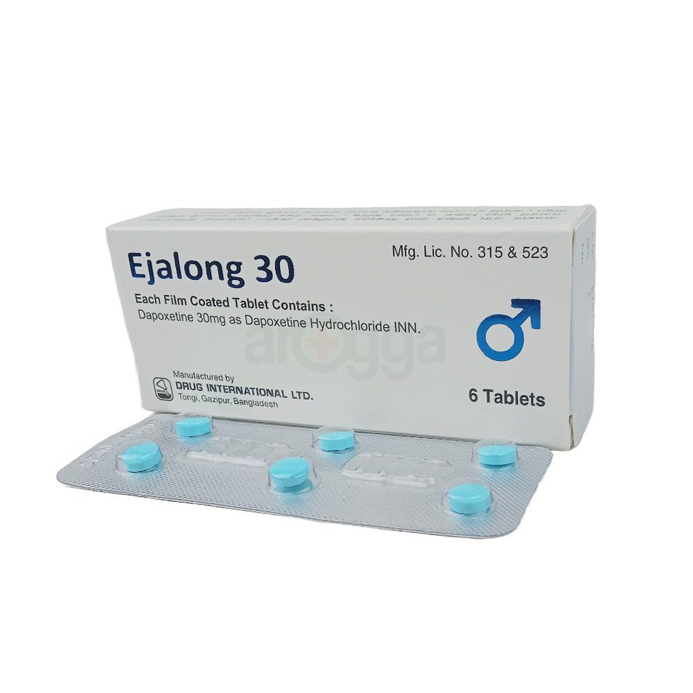 Picture of Ejalong 30mg Tablet