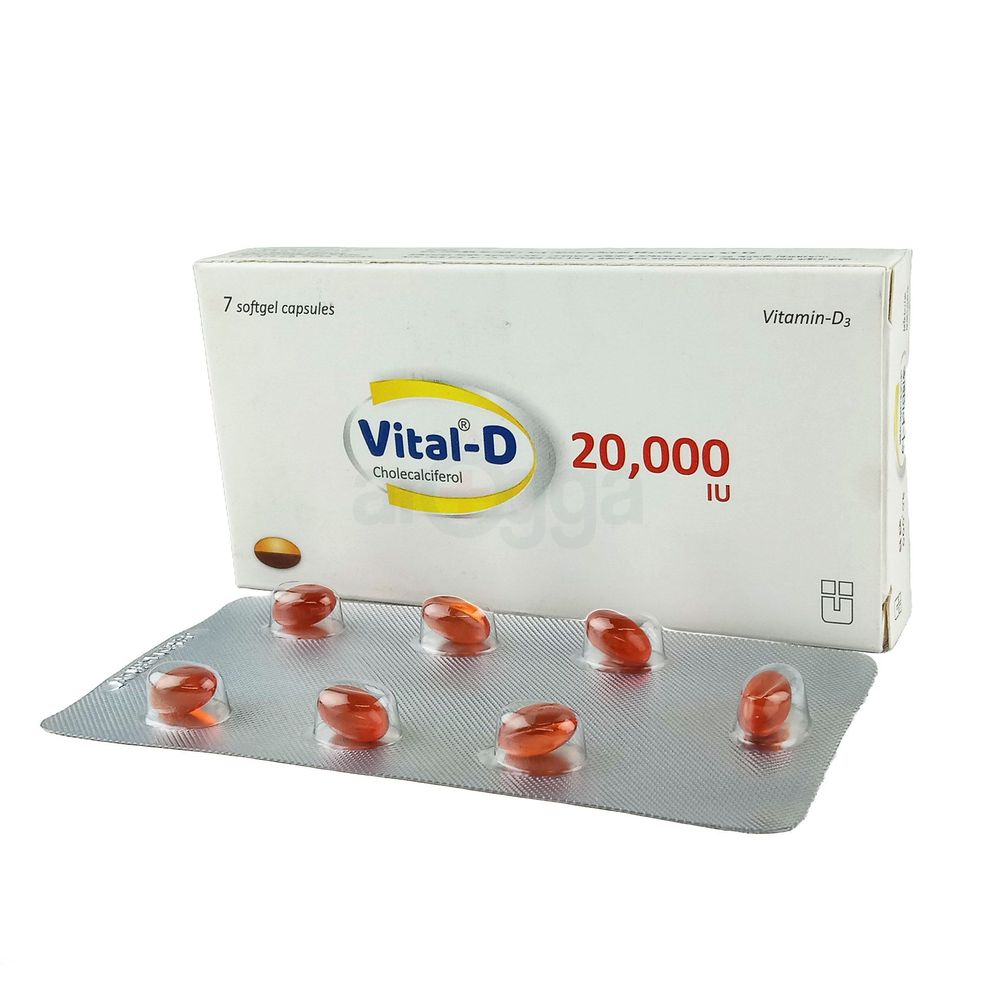 Picture of Vital D 20000IU Capsule