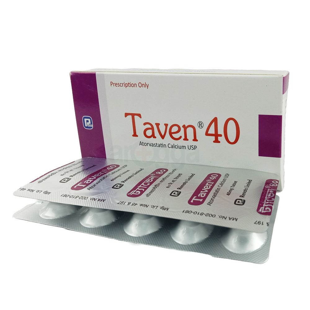 Picture of Taven 40mg Tablet