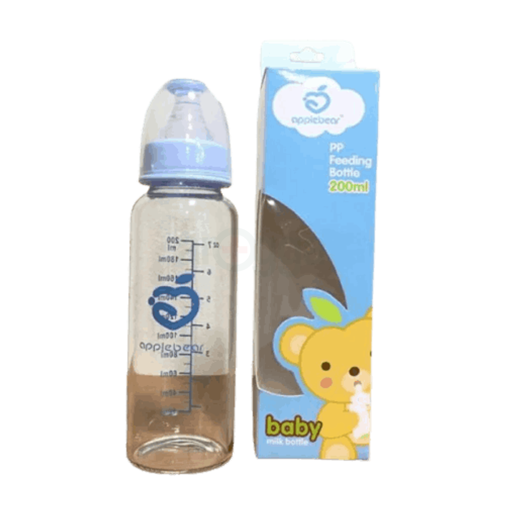 Picture of Baby Glass feeding bottle 200ml AB-221