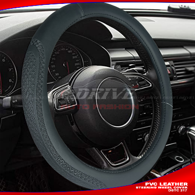 PU Leather Car Steering Cover | DRIVE Car Steering Wheel Cover AKTC auto accessoriesonline shop bangladeshothoba.com