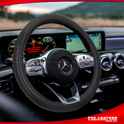 PU Leather Car Steering Cover | DRIVE Car Steering Wheel Cover AKTC auto accessoriesonline shop bangladeshothoba.com