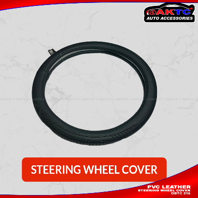 PU Leather Car Steering Cover | DRIVE Car Steering Wheel Cover AKTC auto accessoriesonline shop bangladeshothoba.com