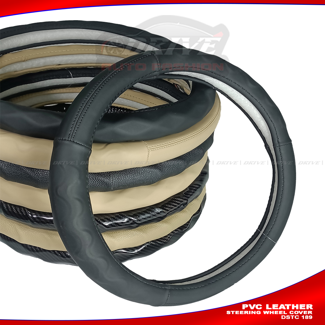GRIP PVC Leather Car Steering Cover | DRIVE Car Steering Wheel Cover  AKTC auto accessoriesonline shop bangladeshothoba.com