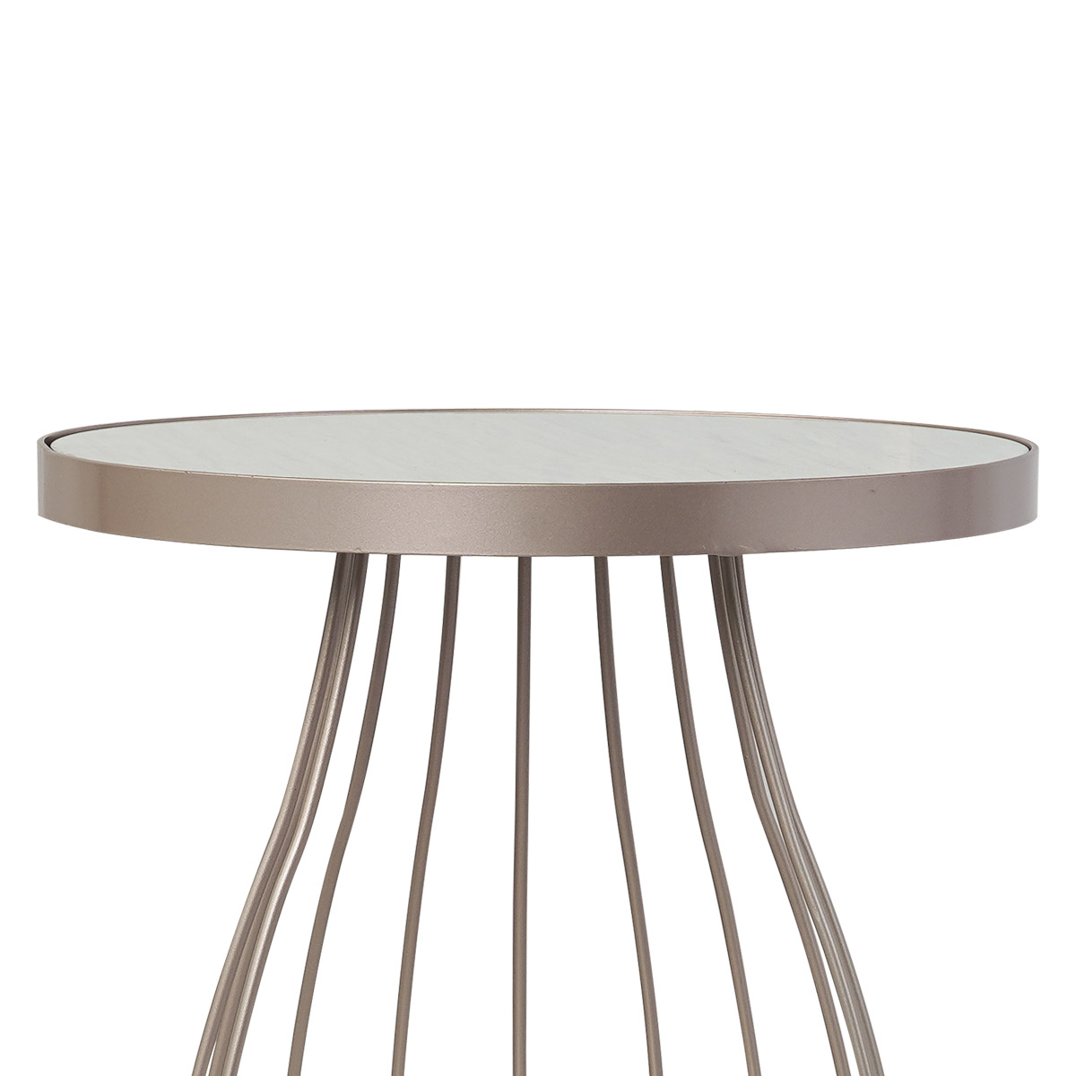 Picture of Regal MINORA OVAL SIDE TABLE-201-2-1-99-WHITE