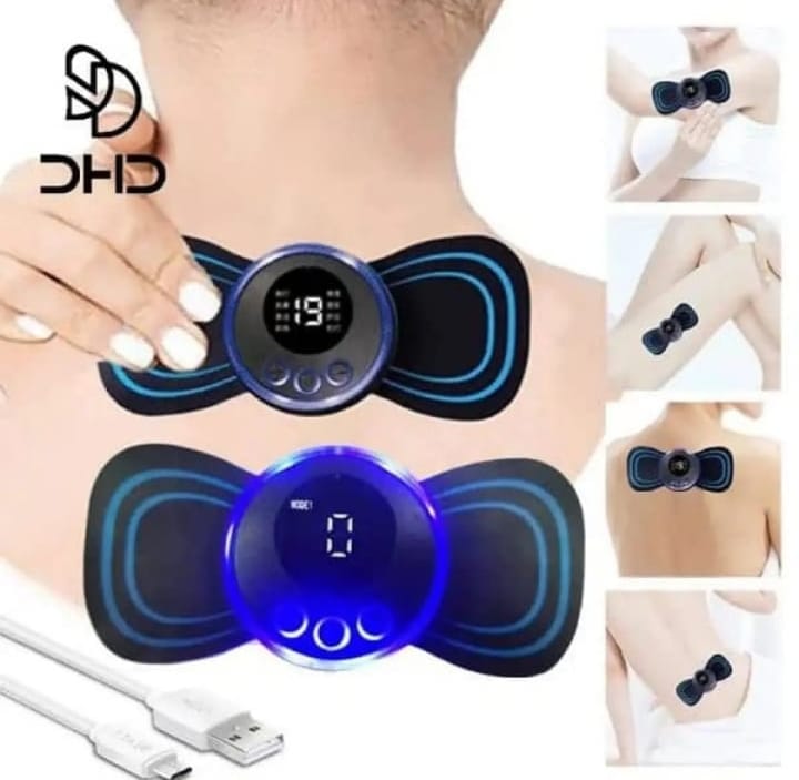 Picture of Portable Electric Pain Relax Neck Body_Massager With USB Charging Cable -1pcs