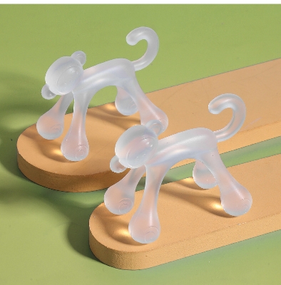 Picture of Infant teether monkey bite bite Loco boiled food grade silicone anti-eating hand baby teething stick -1pcs