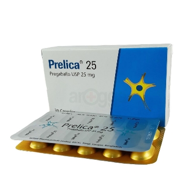 Picture of Prelica 25 mg mg