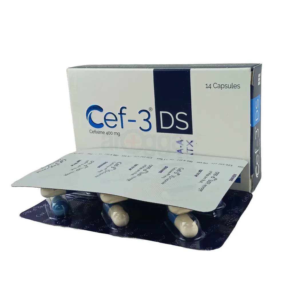 Picture of Cef-3 DS 400 mg