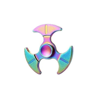 Picture of Metal Fidget Spinner - Sky Blue and Purple