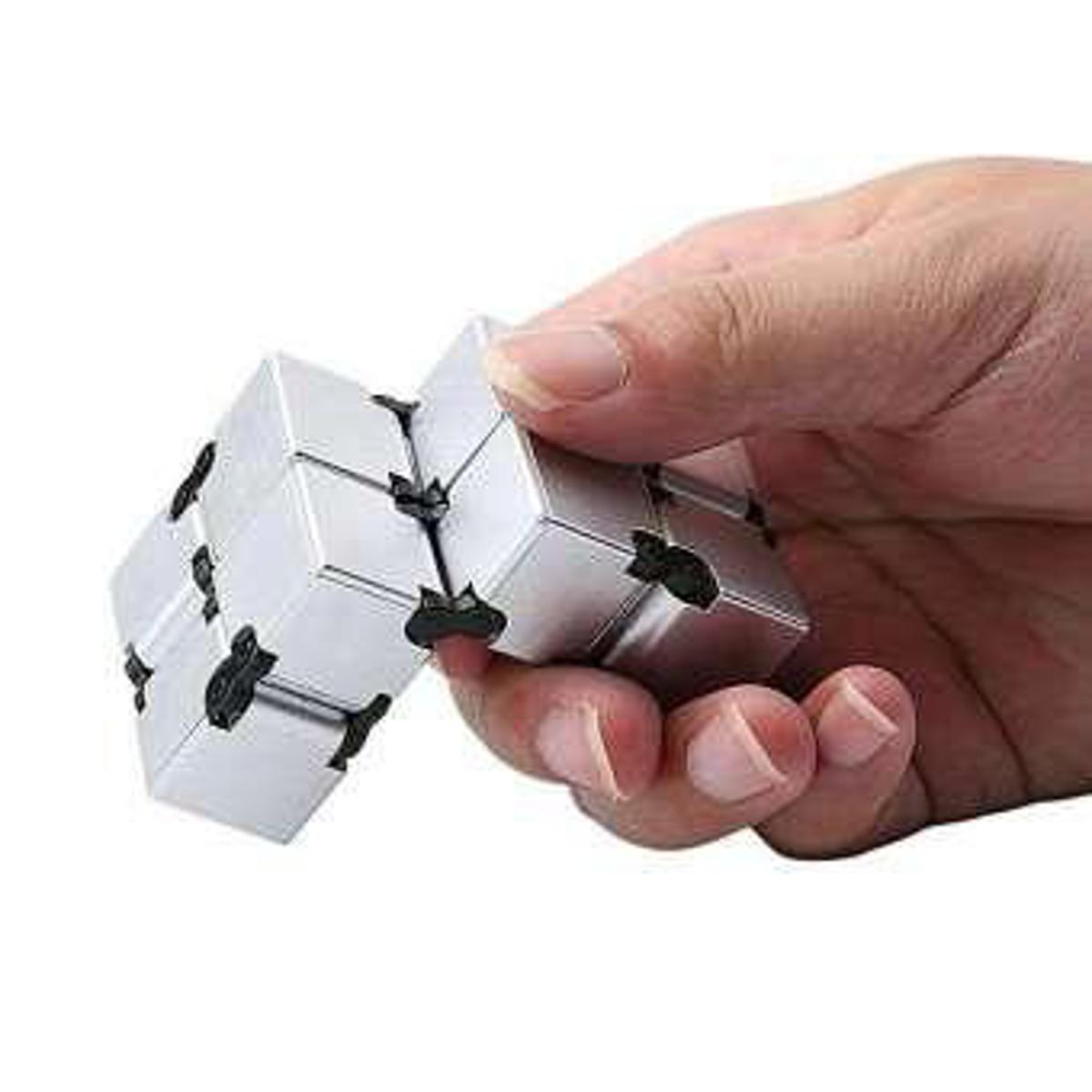 Picture of EDC Cube Fidget Toy - Silver