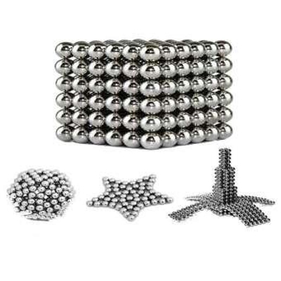 Picture of Magnetic Balls Fidget Cube - Silver