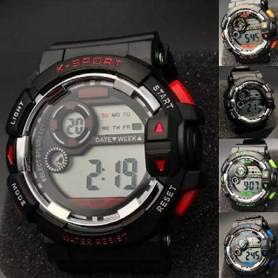 Picture of Digital Waterproof Sport Fashion Luxury Military Quartz Watch Alarm Day Time LED Wristwatches With BOX