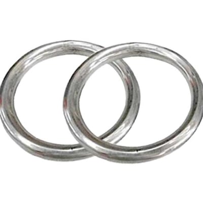 Picture of Pack of Two Pieces Chin Up Ring - Silver