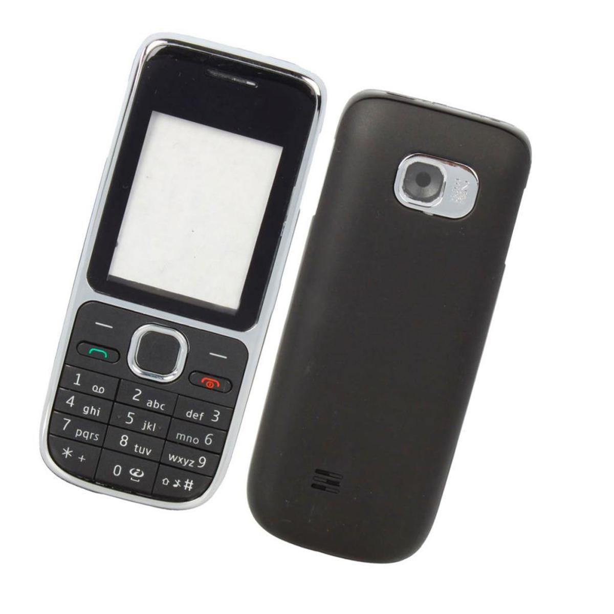 Picture of For Nokia C201 Galaxy Mobile Casing / Housing With Keypad