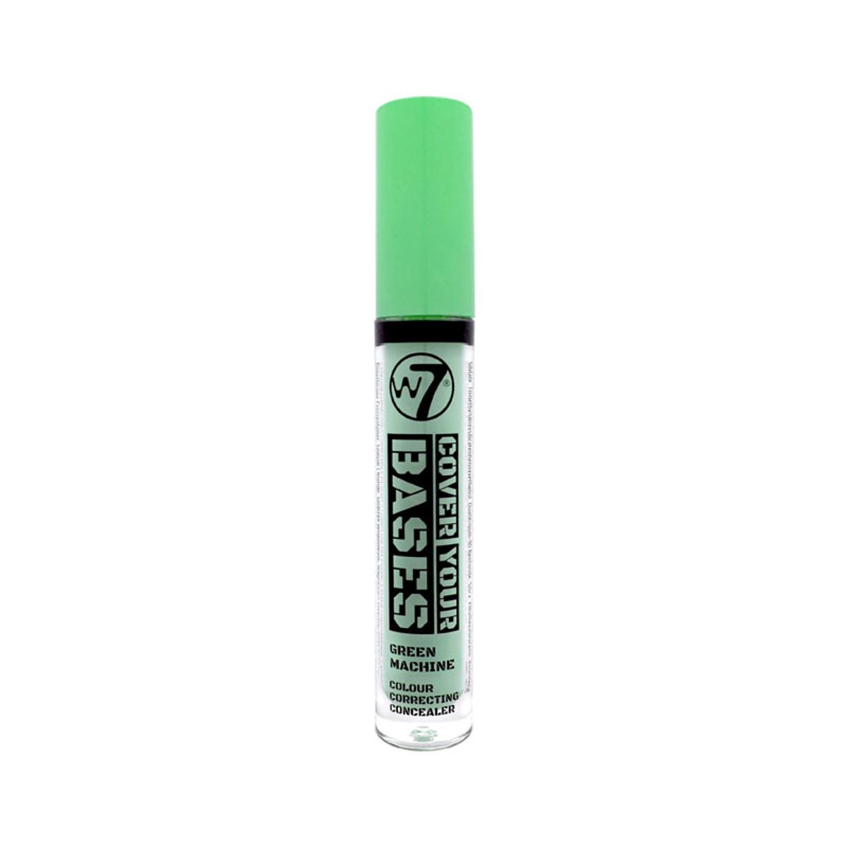 Picture of W7 Cover Your Bases Colour Correcting Concealer - Green Machine