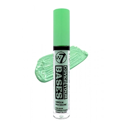 Picture of W7 Cover Your Bases Colour Correcting Concealer - Green Machine