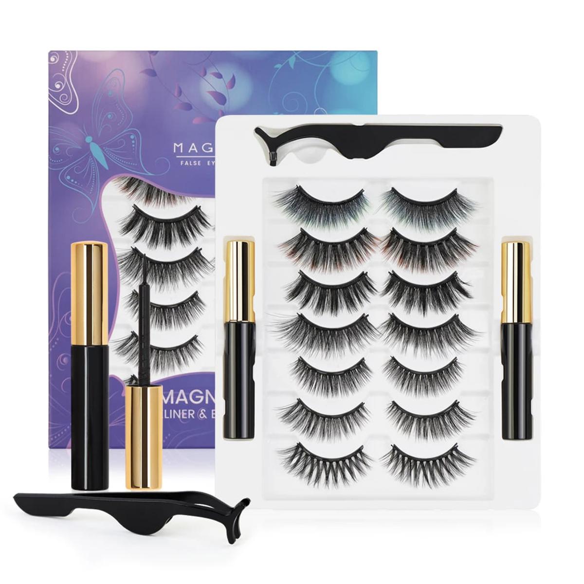 Picture of MENOW Maange Magnetic Eyeliner & Eyelash Suit 7 Pairs Eyelash Sets