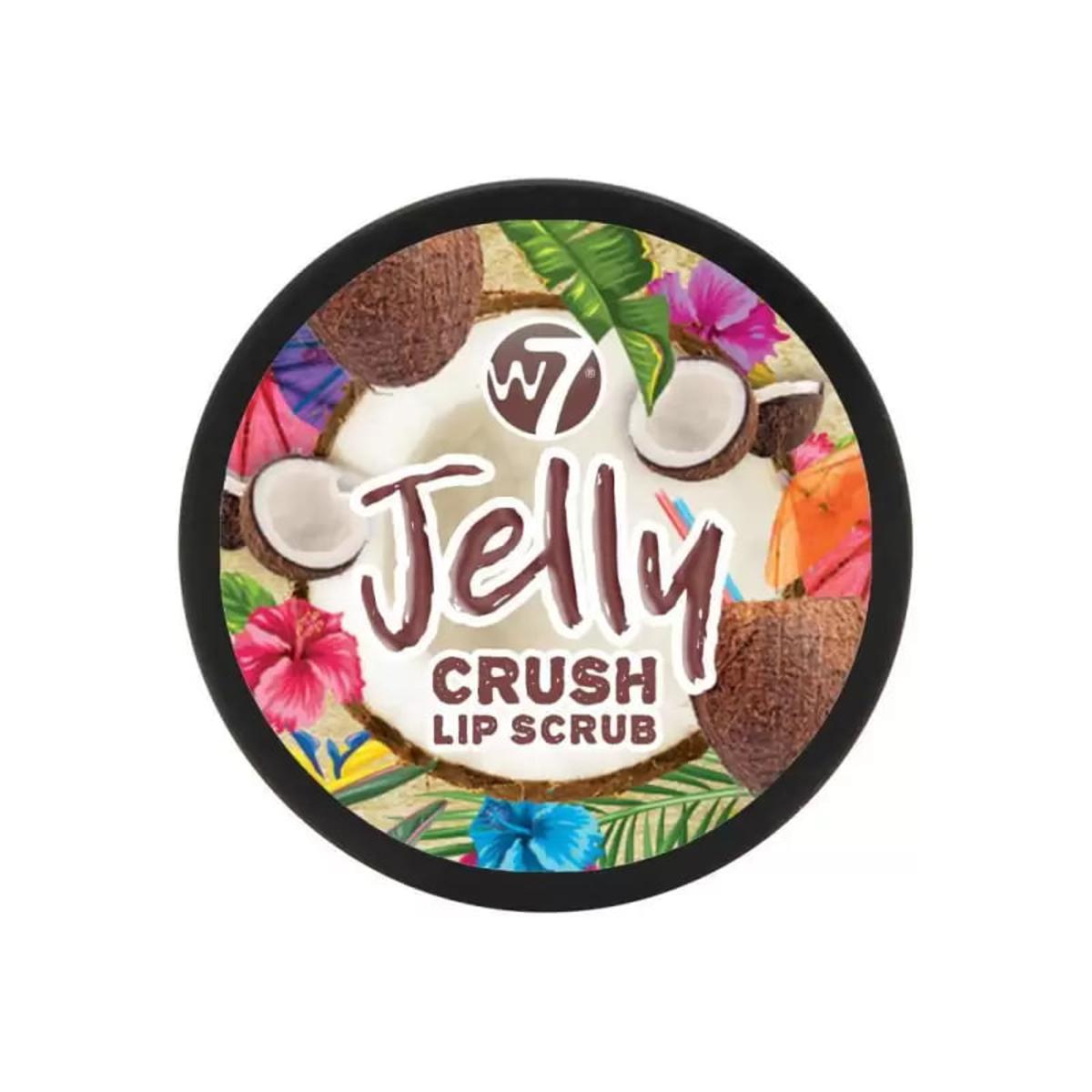 Picture of W7 Jelly Crush Lip Scrub – Crazy Coconut - 6g