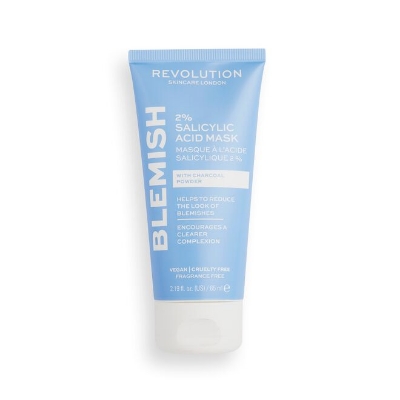 Picture of Revolution Skincare 2% Salicylic Acid BHA Anti Blemish Face Mask 65ml