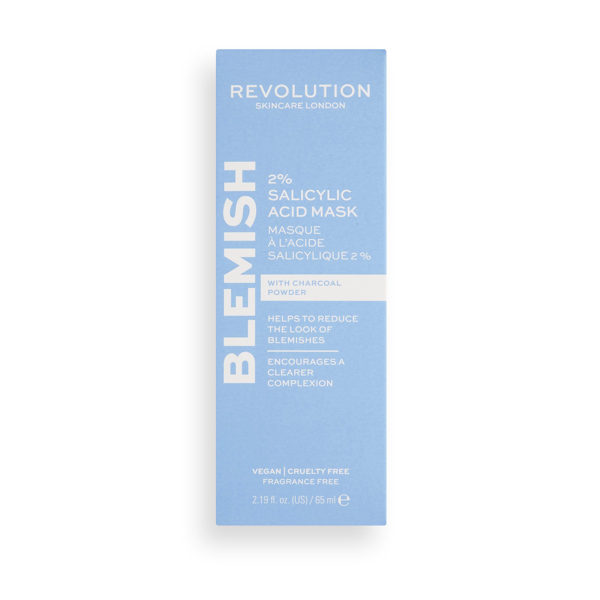 Picture of Revolution Skincare 2% Salicylic Acid BHA Anti Blemish Face Mask 65ml
