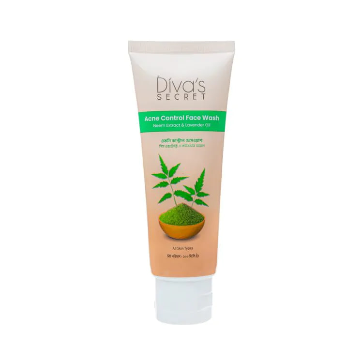 Picture of Divas Secret Acne Control Face Wash Neem Extract - 100ml