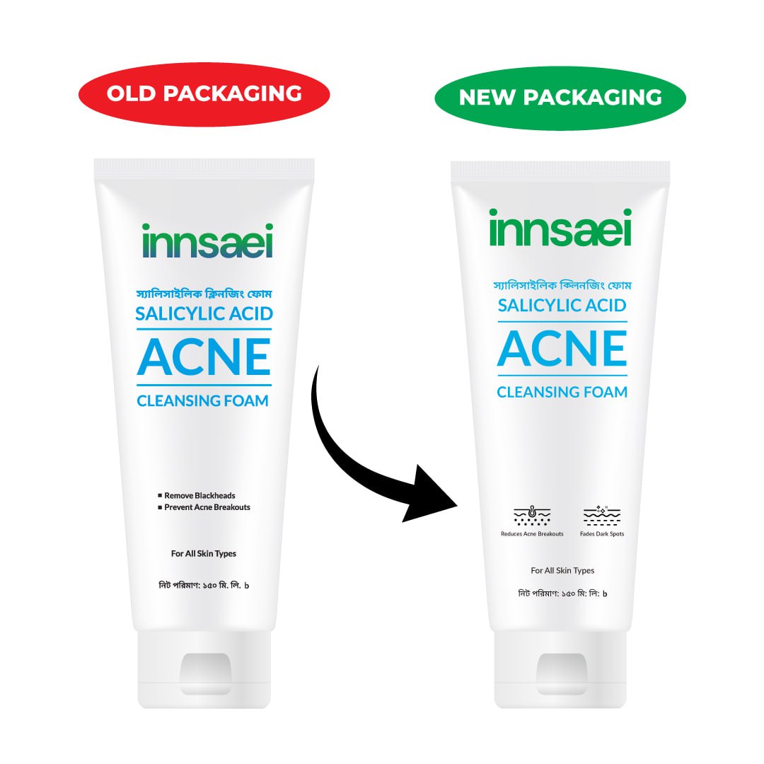 Picture of Innsaei Salicylic Acid Acne Solution Cleansing Foam 150ml