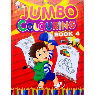 Picture of Dhingra's Jumbo Colouring Book 4