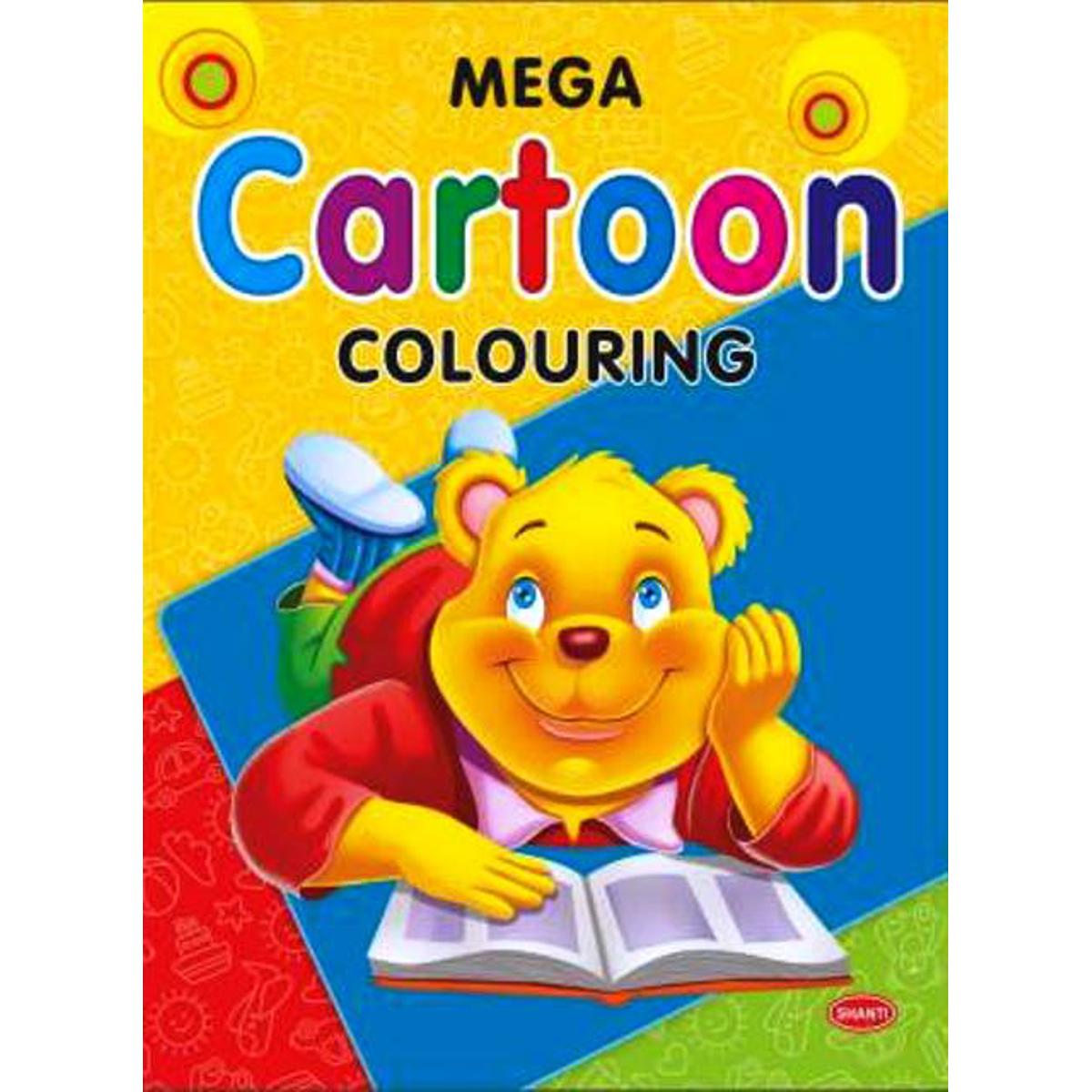 Picture of Mega Cartoon Colouring - Colouring Book