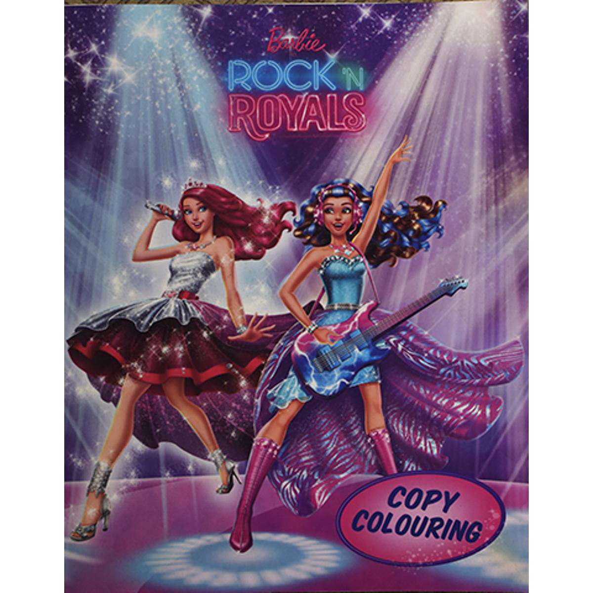 Picture of Barbie Rock\'n Royals C o p y Colouring