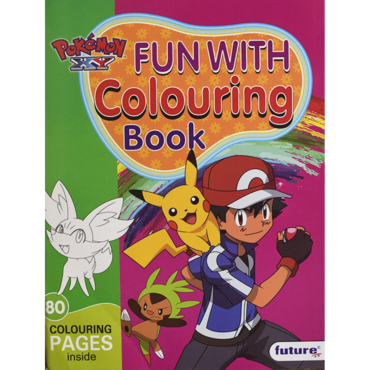 Picture of Pokemon Fun With Colouring Book