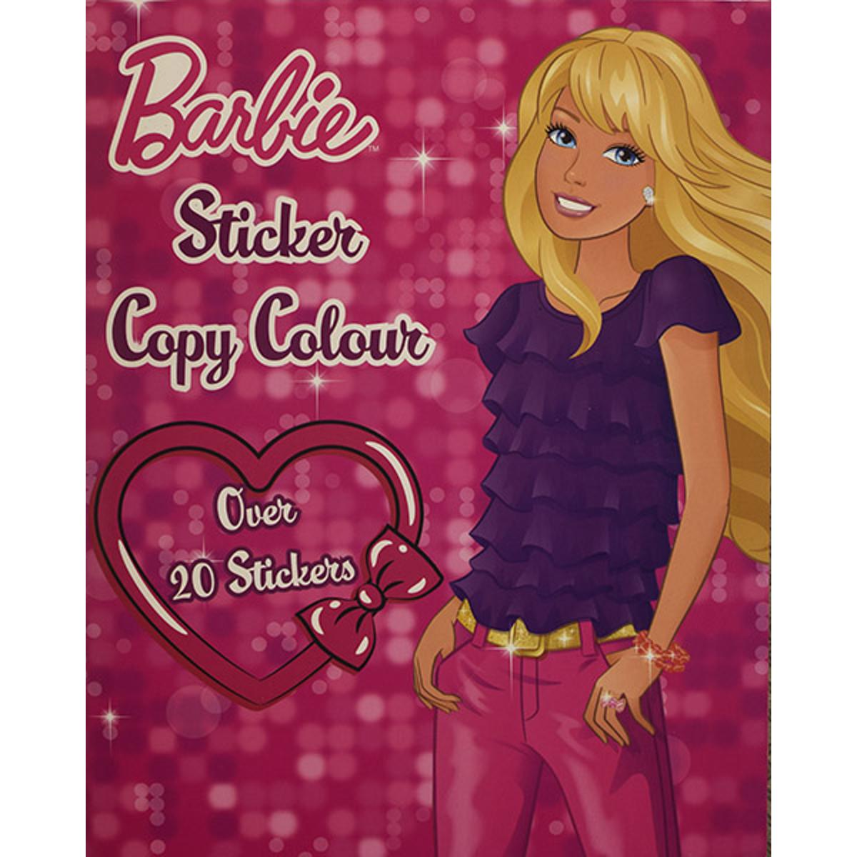 Picture of Barbie Sticker C O P Y colour