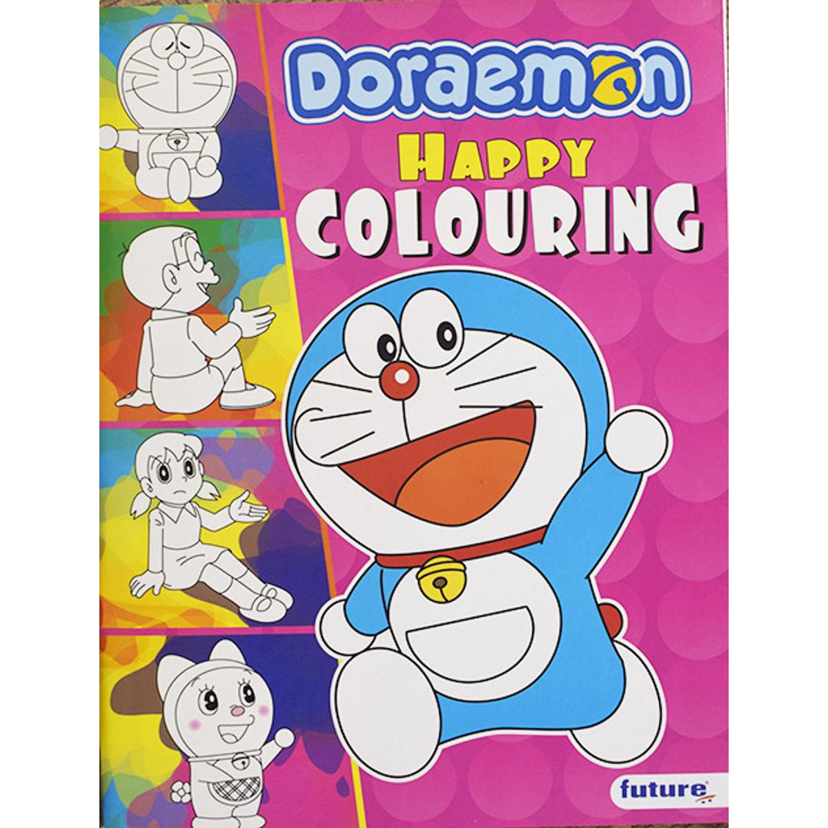 Picture of Doraemon Happy Colouring