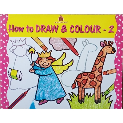 Picture of How to Draw & Colour Book - 2