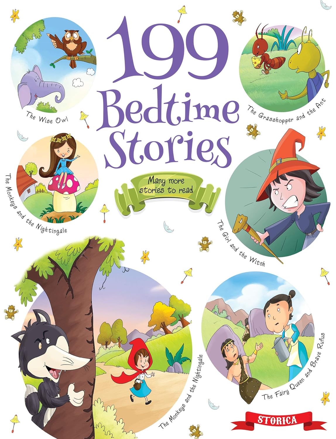 Picture of 199 Bedtime Stoies - Exciting Bedtime Stories for 3 to 6 Year Old Kids Paperback