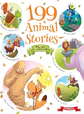 Picture of 199 Animal Stoies - Exciting Animal Stories for 3 to 6 Year Old Kids
